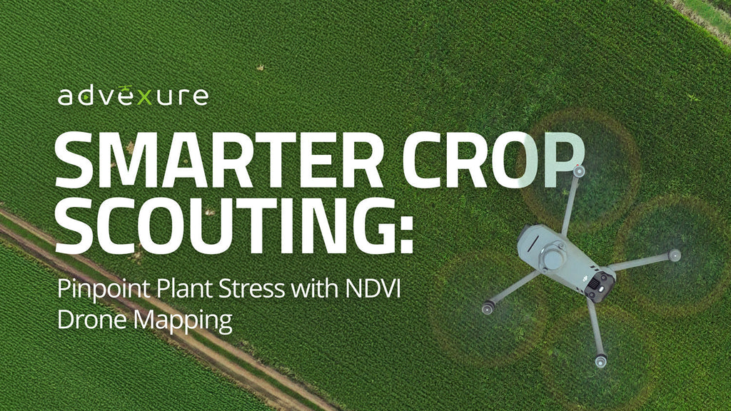 Smarter Crop Scouting: Pinpoint Plant Stress with NDVI Drone Mapping